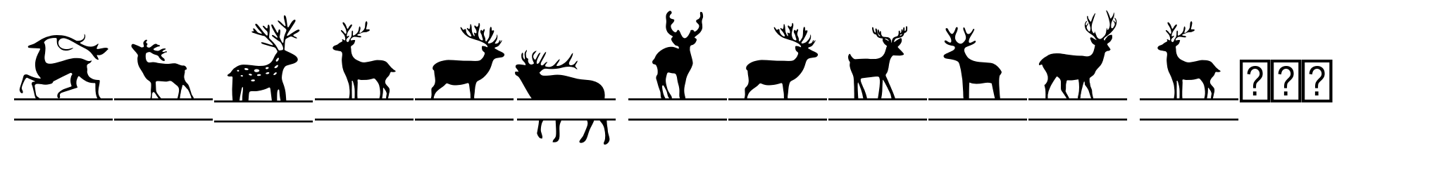 Bladis Night Deer Monogram image